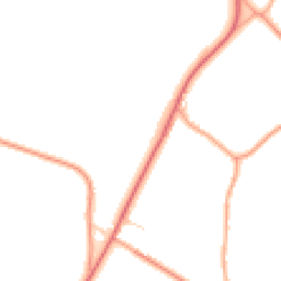 Daytime road noise heatmap for NR13 3LD