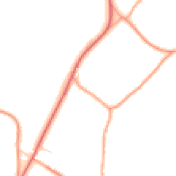 Daytime road noise heatmap for NR13 3LE