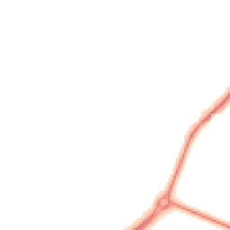 Night-time road noise heatmap for NR13 3RD