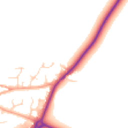 Daytime road noise heatmap for NR13 3RG