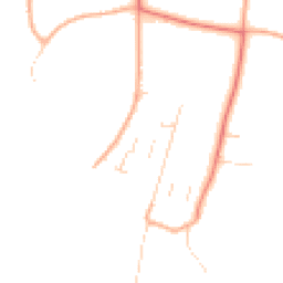 Daytime road noise heatmap for NR13 3RN