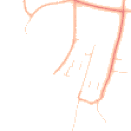 Daytime road noise heatmap for NR13 3RP