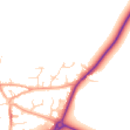 Daytime road noise heatmap for NR13 3RQ