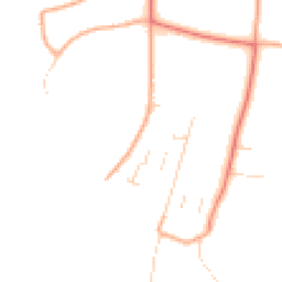 Daytime road noise heatmap for NR13 3RT