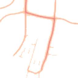 Daytime road noise heatmap for NR13 3SN