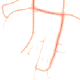 Daytime road noise heatmap for NR13 3SS