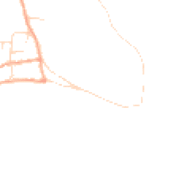 Daytime road noise heatmap for NR13 3TH