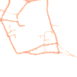 Daytime road noise heatmap for NR13 3TS