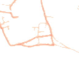 Daytime road noise heatmap for NR13 3TW