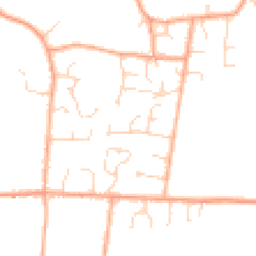 Daytime road noise heatmap for NR13 4BA