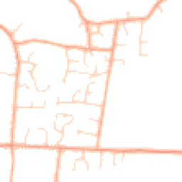 Daytime road noise heatmap for NR13 4BB