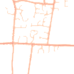 Daytime road noise heatmap for NR13 4BZ