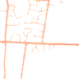 Daytime road noise heatmap for NR13 4DL