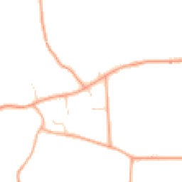 Daytime road noise heatmap for NR13 4DN