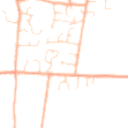 Daytime road noise heatmap for NR13 4DU