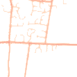 Daytime road noise heatmap for NR13 4DX