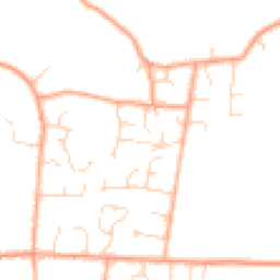 Daytime road noise heatmap for NR13 4EP