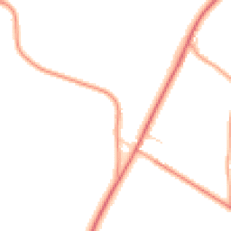 Daytime road noise heatmap for NR13 4EZ