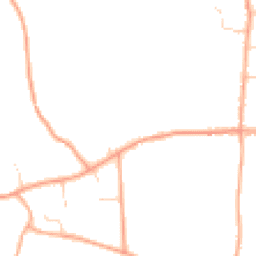 Daytime road noise heatmap for NR13 4FP