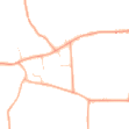 Daytime road noise heatmap for NR13 4FR
