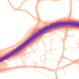 Daytime road noise heatmap for NR13 4GJ