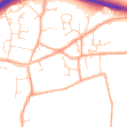 Daytime road noise heatmap for NR13 4LR