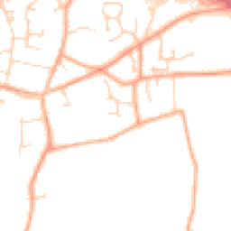 Daytime road noise heatmap for NR13 4LS