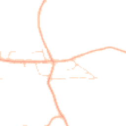 Daytime road noise heatmap for NR13 4PY