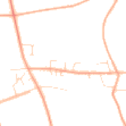 Daytime road noise heatmap for NR13 4QR