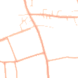 Daytime road noise heatmap for NR13 4RR