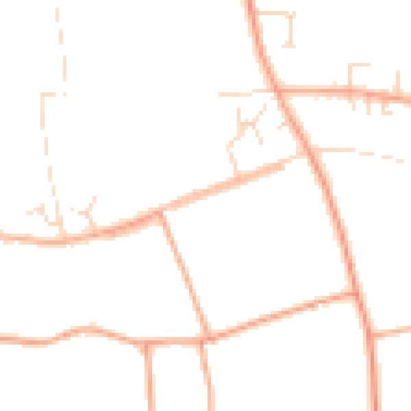 Daytime road noise heatmap for NR13 4RS