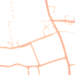 Daytime road noise heatmap for NR13 4RT