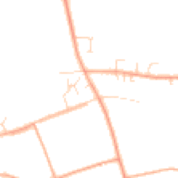 Daytime road noise heatmap for NR13 4SD