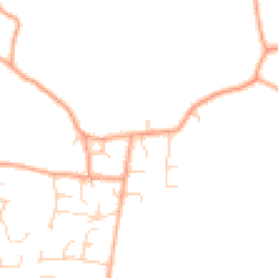 Daytime road noise heatmap for NR13 4TH