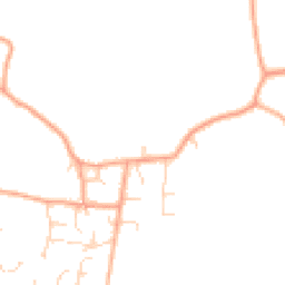 Daytime road noise heatmap for NR13 4TU