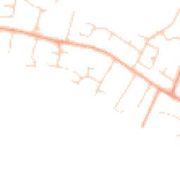 Daytime road noise heatmap for NR13 5AZ