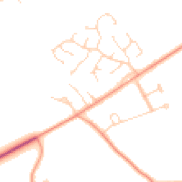 Daytime road noise heatmap for NR13 5BG