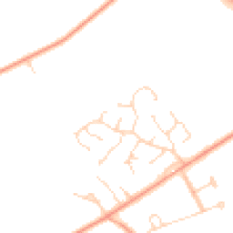 Daytime road noise heatmap for NR13 5DH