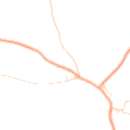 Daytime road noise heatmap for NR13 5EE