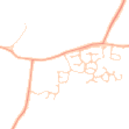 Daytime road noise heatmap for NR13 5EW