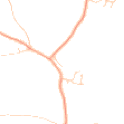 Daytime road noise heatmap for NR13 5EY