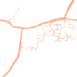Daytime road noise heatmap for NR13 5FA