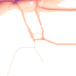 Daytime road noise heatmap for NR13 5HJ