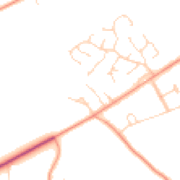 Daytime road noise heatmap for NR13 5HR