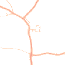 Daytime road noise heatmap for NR13 5HT