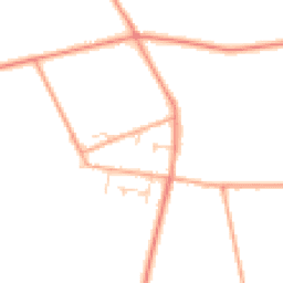 Daytime road noise heatmap for NR13 5JE