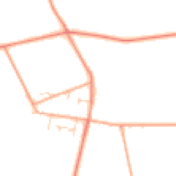 Daytime road noise heatmap for NR13 5JJ