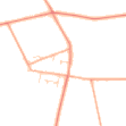 Daytime road noise heatmap for NR13 5JL