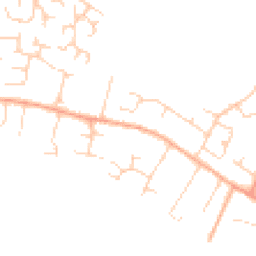 Daytime road noise heatmap for NR13 5JU