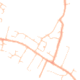 Daytime road noise heatmap for NR13 5LE